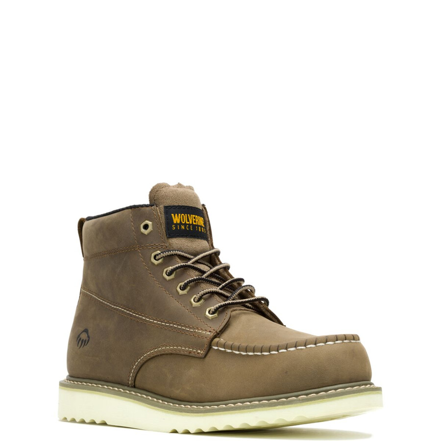 lehrling keil 6 moc toe work boot