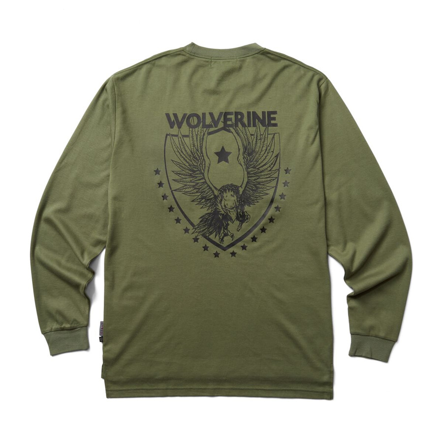 fr long sleeve print tee