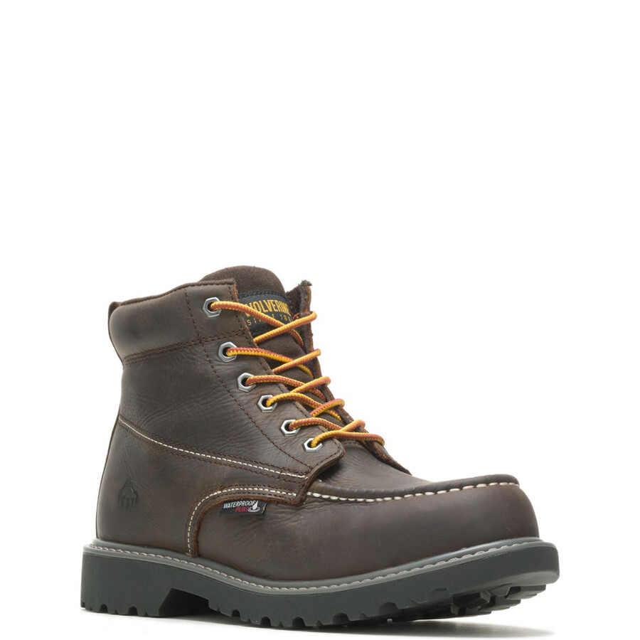 floorhand moc-toe 6 steel-toe work boot