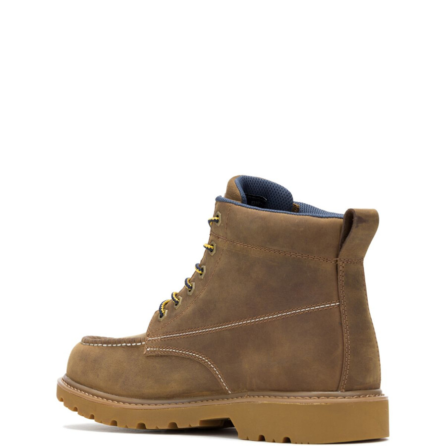wolverine x valiant university of michigan floorhand moc toe work boot