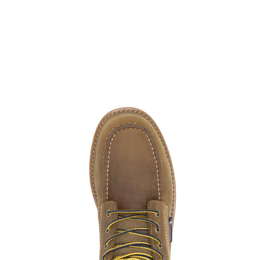 wolverine x valiant university of michigan floorhand moc toe work boot