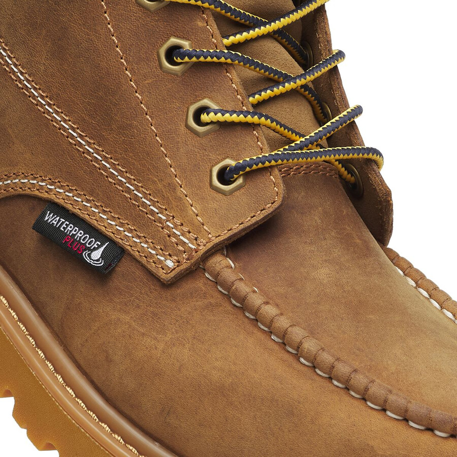 wolverine x valiant university of michigan floorhand moc toe work boot